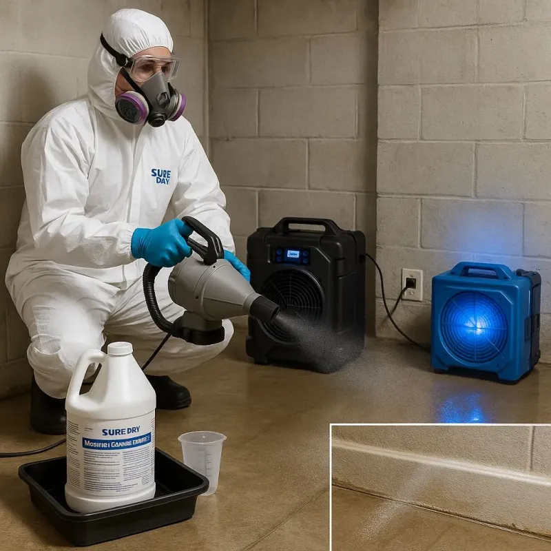 Sanitization and Odor Removal process in Washington, CT
