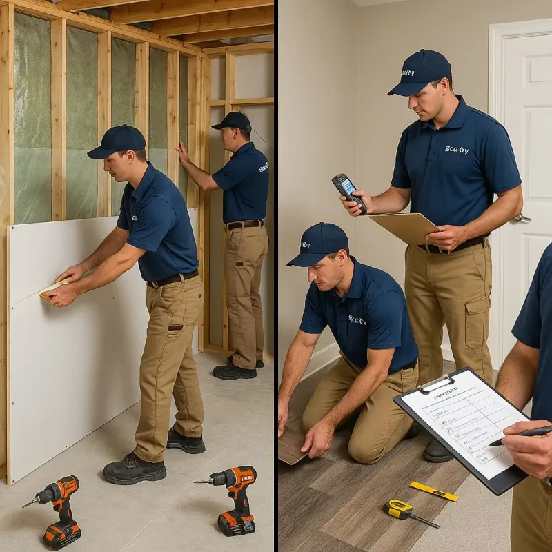 Repairs and Reconstruction process in Washington, CT